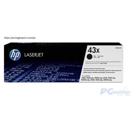TONER HP C8543X (43X) L.J. 9000, 9040
