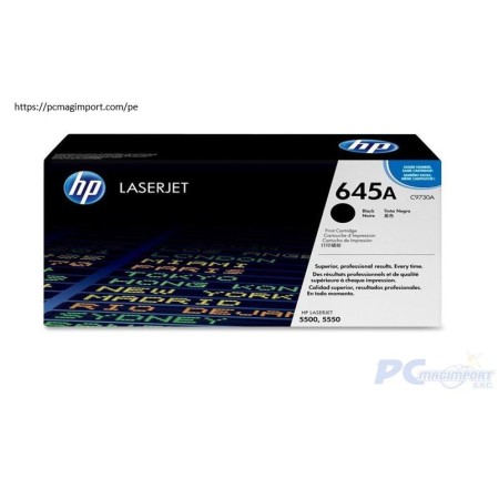TONER HP C9730A (645A) L.J. 5500 NEGRO