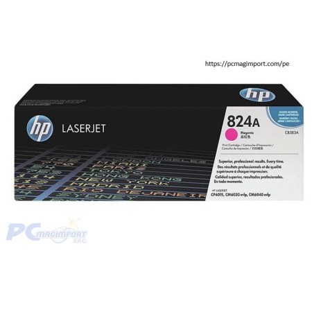 TONER HP CB383A (824A) L.J.6015/6040 MAGENTA 21000 PAGS