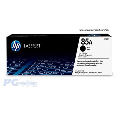 TONER HP CE285A(85A) NEGRO P1102W/1132/1212nf 1600 pag