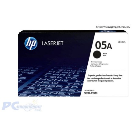 TONER HP CE505A (05A) L.J. P2035 NEGRO 2300PG
