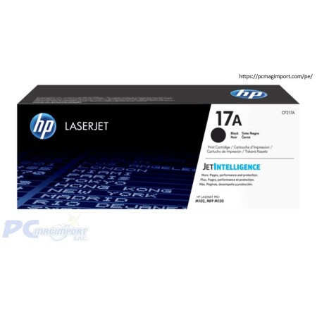 TONER HP CF217A (17A) L.J. PRO M102 NEGRO 1.6K PG