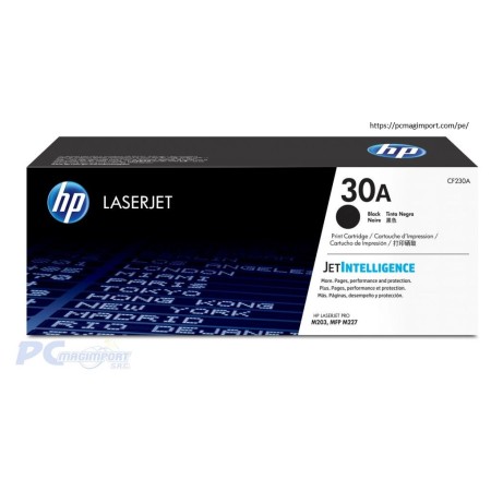 TONER HP CF230A (30A) L.J.P M203DW NEGRO