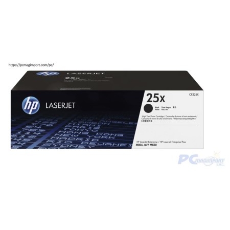 TONER HP CF325X (25X) ENT M806 NEGRO 34.5K PG