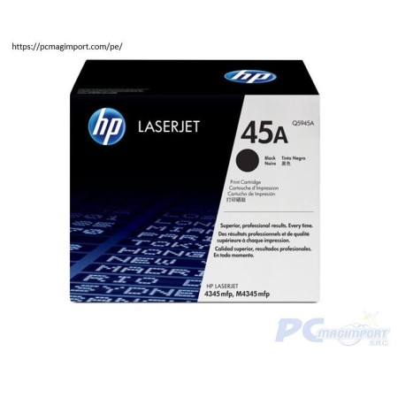TONER HP Q5945A (45A) L.J. 4345 NEGRO