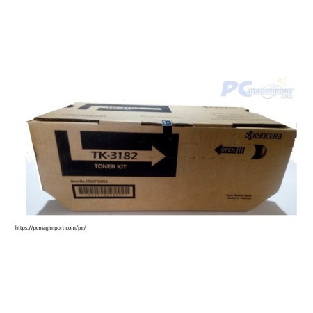 TONER KYOCERA TK-3182 Negro 21,000 Paginas