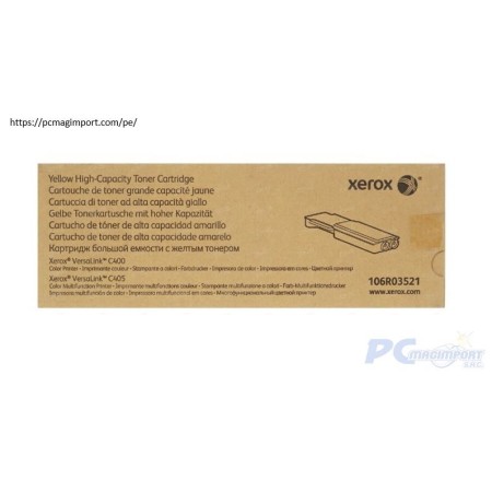 TONER XEROX 106R03521 YELLOW PARA C400/C405