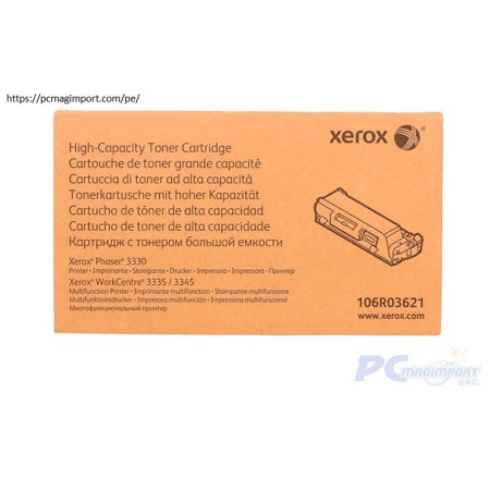 Toner Xerox 106R03621 WorkCentre 3335/3345 15,000 Paginas Original