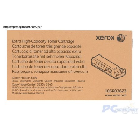 Toner Xerox 106R03623 WorkCentre 3335/3345 15,000 Paginas Original
