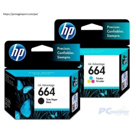 TINTA HP F6V29AL NEGRO +F6V28AL TRICOLOR