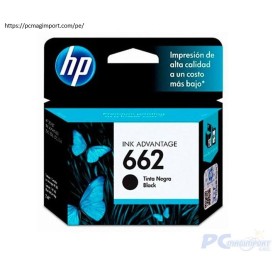Tinta HP 662 CZ103AL Negro