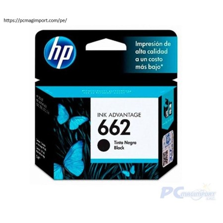 Tinta HP 662 CZ103AL Negro