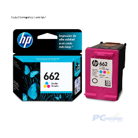 Tinta HP 662 CZ104AL Tri-color