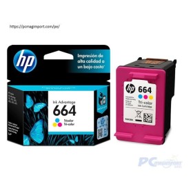 Tinta 664 HP F6V28AL TRI-COLOR