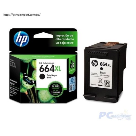 TINTA 664XL HP (F6V31AL) NEGRO
