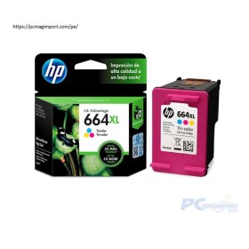 TINTA 664XL HP (F6V30AL) TRI-COLOR