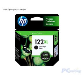 TINTA 122XL HP (CH563HL) NEGRA