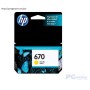 TINTA 670 HP (CZ116AL) YELLOW