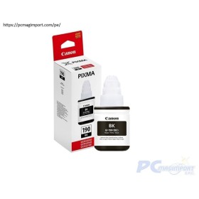 tinta Canon GI-190 BK - Negro - Inyección de tinta - 6000 Páginas - 70mL