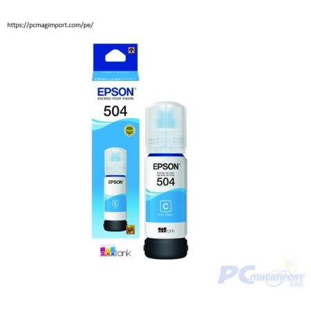 TINTA EPSON CIAN T504220-AL AZUL