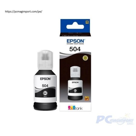 TINTA EPSON BOTELLA  T504120-AL NEGRA