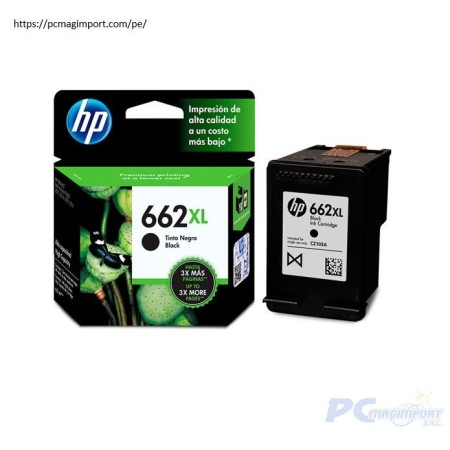 CARTUCHO DE TINTA HP 662XL  CZ105AL   - NEGRO
