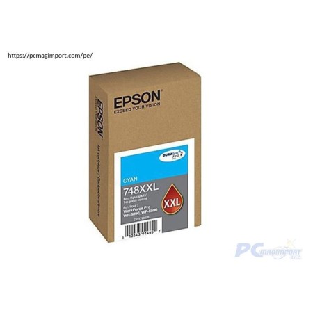 TINTA EPSON T748XXL220 748XXL CYAN