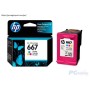 TINTA HP 3YM78AL (667) TRICOLOR (DJ 2775 / 4175)