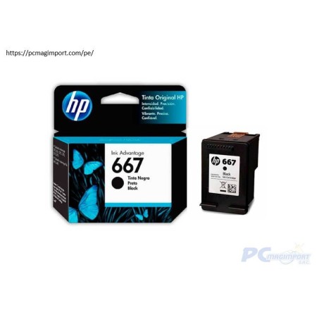 TINTA HP 3YM79AL (667) BLACK (DJ 2775 / 4175)