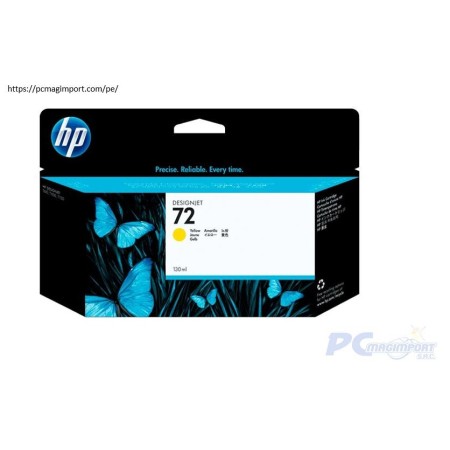 TINTA HP C9373A (72) 130ML YELLOW
