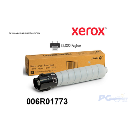 TONER XEROX  006R01773 ALTALINK B8170 NEGRO 52000 pags