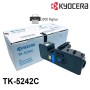 TONER KYOCERA TK-5242C ECOSYS M5526CDW CYAN