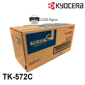 TONER KYOCERA FS-C5400DN CYAN (TK-572C) (12K PAG)