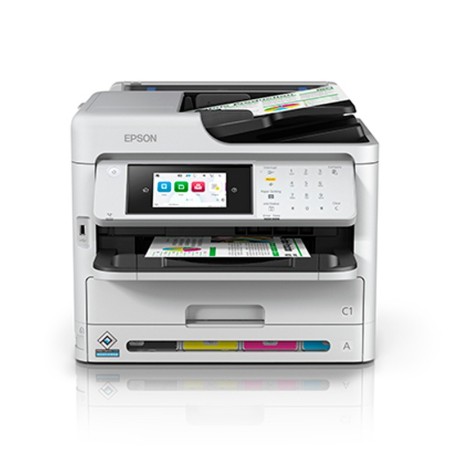 Impresora Multifuncional de tinta Epson WorkForce Pro WF-C5810, Imprime/Escanea/Copia/Fax/LAN/WiFi.