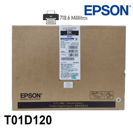Tinta Epson T01D120 Negro Workforce Pro Wf-C529R, Wf-C579R