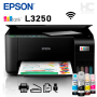 IMPRESORA MULTIFUNCIONAL EPSON ECOTANK L3250  IMPRIME - ESCANEA - FOTOCOPIA - INALAMBRICO