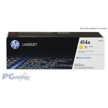 Toner Hp 414A W2022A L.J. M454 YELLOW 2,400 Pgs