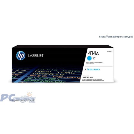 Toner Hp 414A W2021A L.J. M454 cyan 2,400 Pgs