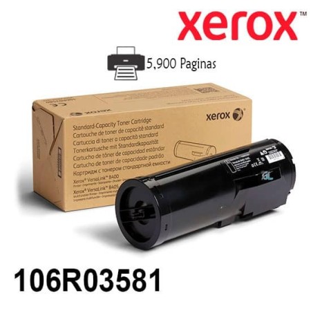 TONER XEROX 106R03581 PARA B400/B405