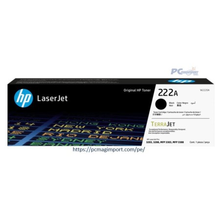TONER HP 222A BLACK W2220A LaserJet 3201, 3204