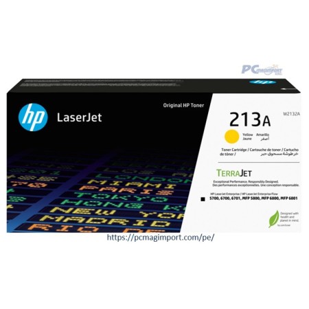 TONER HP 213A W2132A YELLOW LaserJet 5700