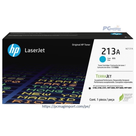 TONER HP 213A W2131A CIAN LaserJet 5700