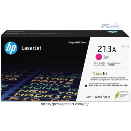 TONER HP 213A W2133A MAGENTA LaserJet 5700