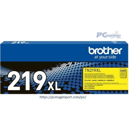 Toner Brother TN-219XL YELLOW 2300 páginas