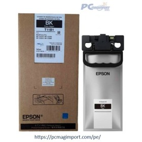 Bolsa de tinta EPSON T11B120-AL BLACK, 143 ml.