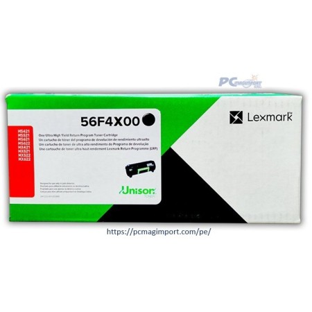 TONER LEXMARK 56F4X00 NEGRO MS321 20.000 PAGINAS