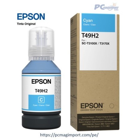 TINTA EPSON T49H200 CIAN BOTELLA 140ML SC-T3100X/ T3170X