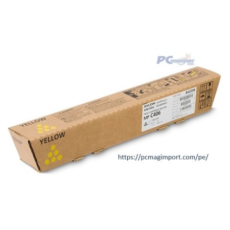 TONER RICOH MP C406 YELLOW (842094) 6,000 PAG.
