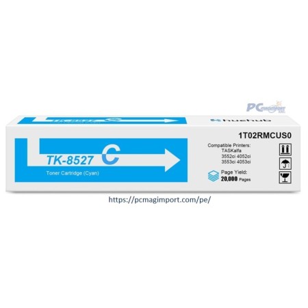 TONER KYOCERA TK-8527C CIAN TASKALFA (3552CI) 15KPG