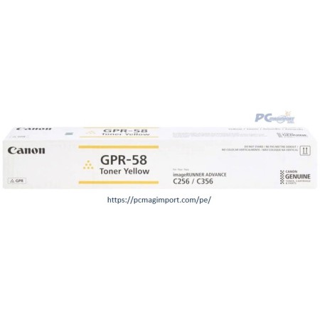 TONER CANON GPR-58 YELLOW 18.000 PAGINAS